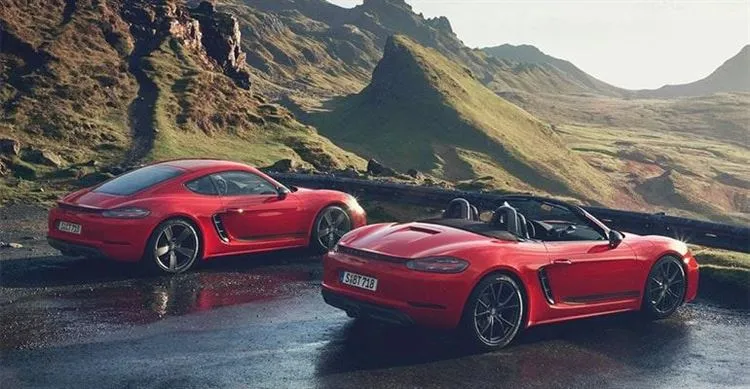 718 Порше Кайман та Бокстер Т 718 Т 2019 – версію сімейного 718 для їзди