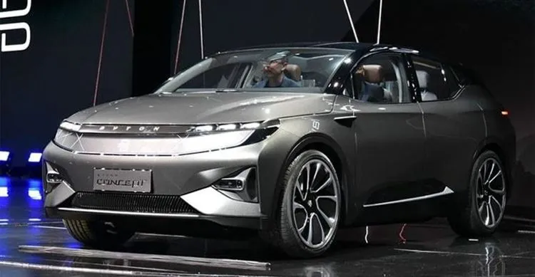 El Crossover Concept 2018 de Byton es la marca primogénita eléctrica de Byton