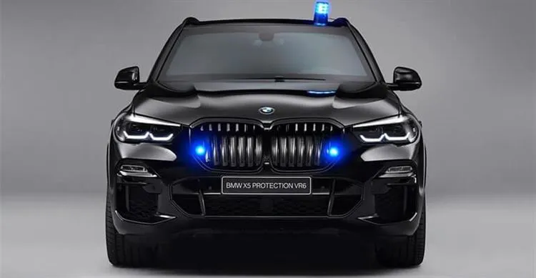 Protección de volumen BMW X5 VR6 2020, nuevo BMW X5 vestido con armadura