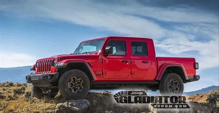 Jeep Gladiator 2019 – en ny amerikansk pickup-jeep Gladiator