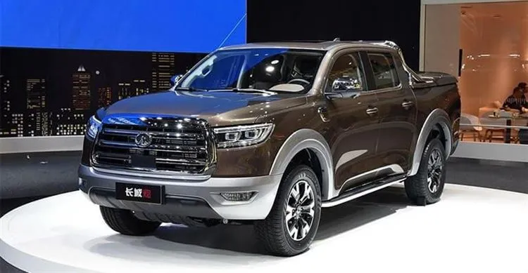 Great Wall of China 2019 vapen – en stor och dyr kinesisk pickup