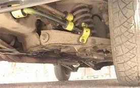 Hinterer und doppelter vorderer Stabilisator beim VAZ-Klassiker