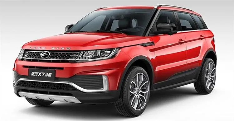 Landwind X7 nel 2018 – Aggiornamento clone Range Rover Evoque