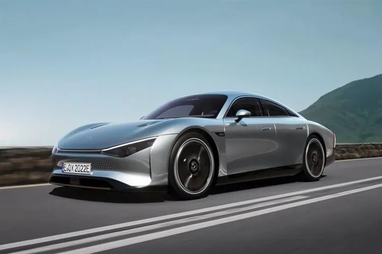 Mercedes-Benz Vision EQXX: exemplarisk aerodynamik och mer än 1000 km på en laddning