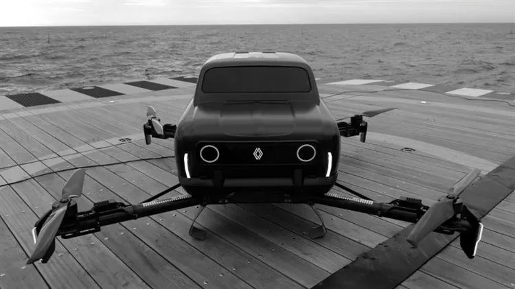 Jubiläum in der Luft: Renault 4 kehrt vorzeitig als Luftauto zurück