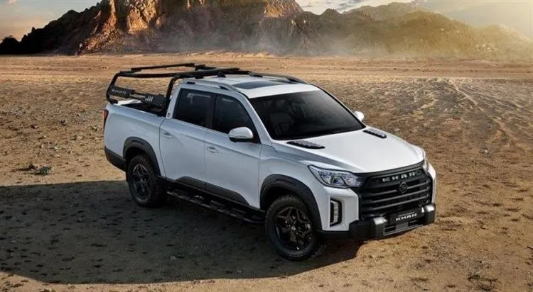 Rahmen-Pickup SsangYong Rexton Sports ist leistungsstärker und reicher geworden