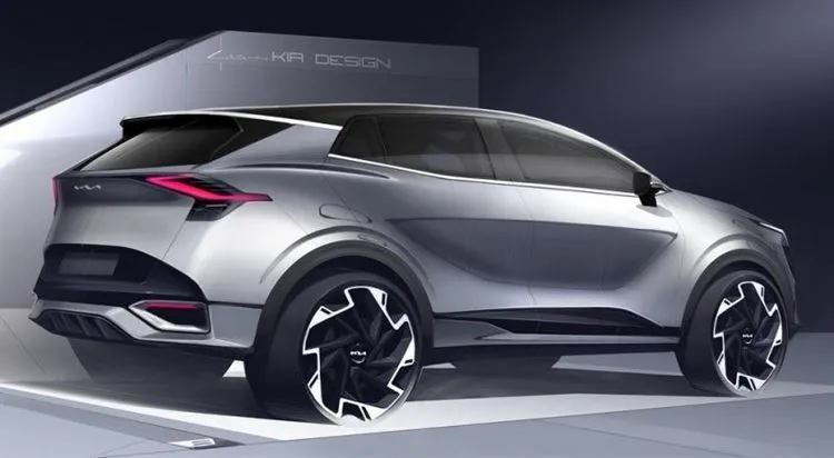 Kia zeigte erneut einen kurzen Sportage: Im Inneren des Crossovers wiederholte sich die Version für Korea