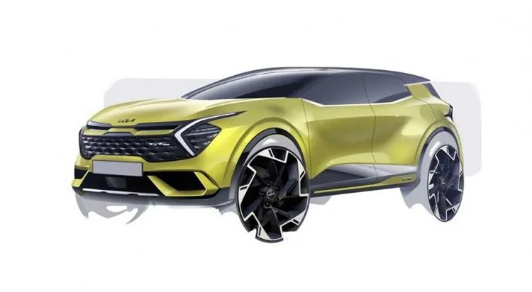 Kia zeigte erneut einen kurzen Sportage: Im Inneren des Crossovers wiederholte sich die Version für Korea