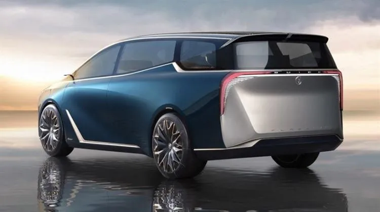 Buick esitteli uuden sukupolven GL8 tila-auton esikuvan: autopilotti ja teepöytä matkustamossa