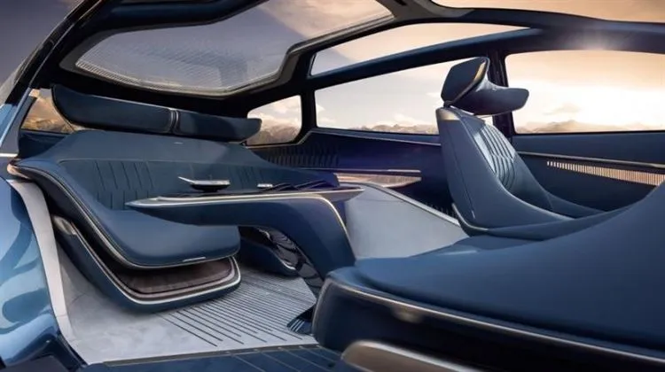 Buick esitteli uuden sukupolven GL8 tila-auton esikuvan: autopilotti ja teepöytä matkustamossa