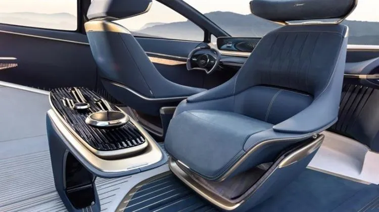 Buick esitteli uuden sukupolven GL8 tila-auton esikuvan: autopilotti ja teepöytä matkustamossa