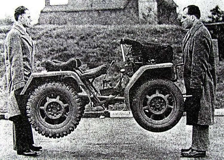 Unknown miniature cars in World War II: light and super light cars
