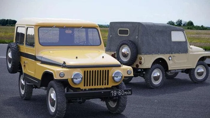 SUV soviético de AZLK con un potencial increíble