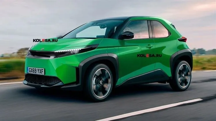 Toyota prepara un piccolo crossover urbano: la prima immagine del SUV BZ1