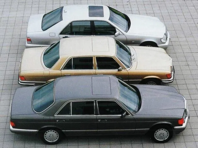 Alla generationer av Mercedes-Benz S-klass: från sämsta till bästa