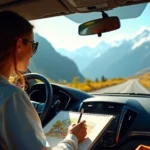 Die besten Fahrrouten für Künstler