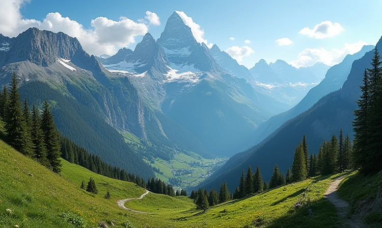Alpenlandschaften