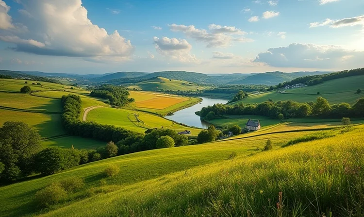 Landschaften des Loiretals