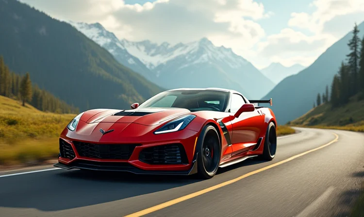 Chevrolet Corvette unterwegs