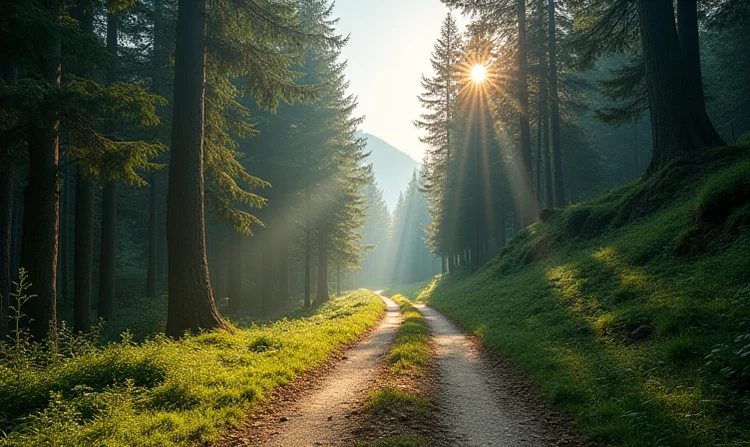 Ausflüge auf Waldwegen und Bergstraßen