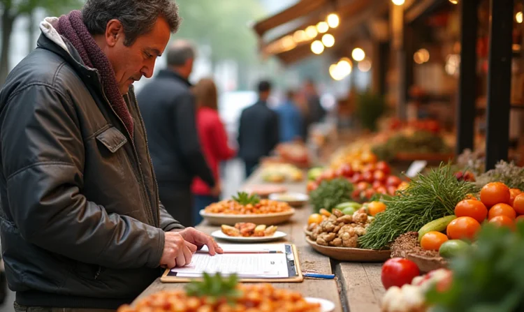 Planung einer gastronomischen Route