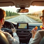 Autofahrtrouten für gastronomische Touren