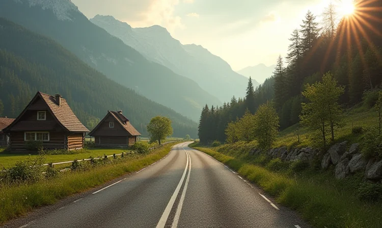 Reisen mit dem Auto in Deutschland