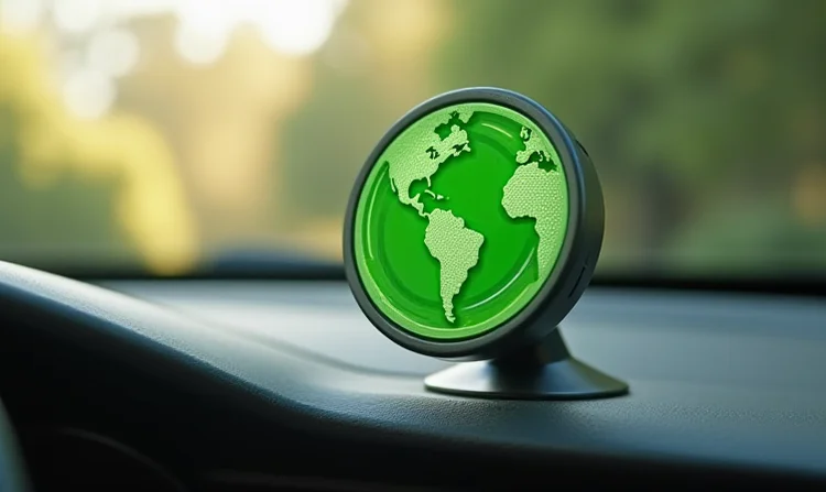 Umweltfreundliches Auto-Gadget