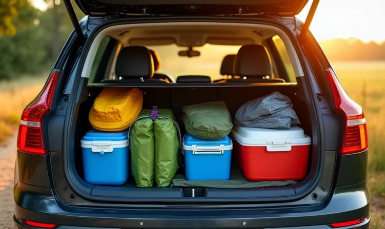 Geräumiger Kofferraum: der Schlüssel zum erfolgreichen Camping