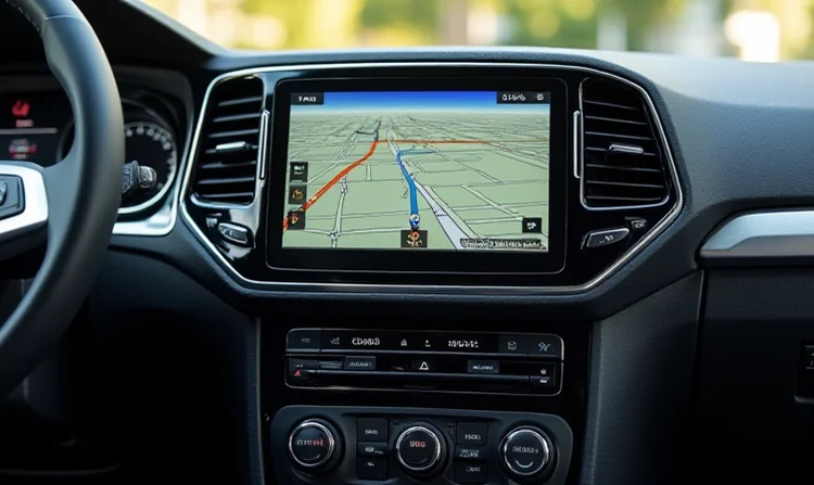 Navigations- und Infotainmentsystem im Volkswagen Tiguan