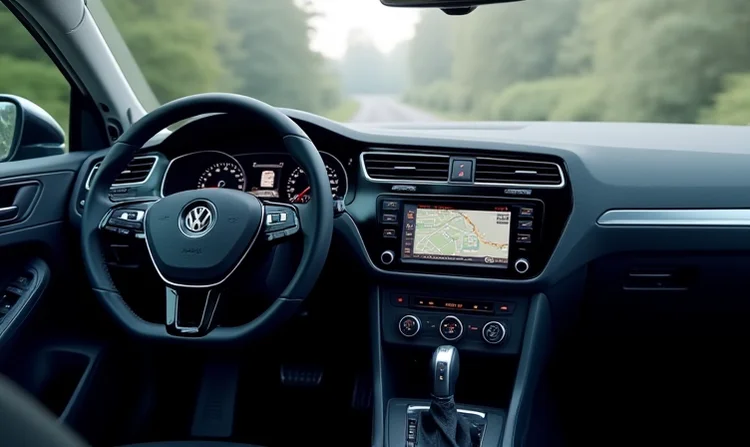 Innovatives Armaturenbrett des Volkswagen Tiguan