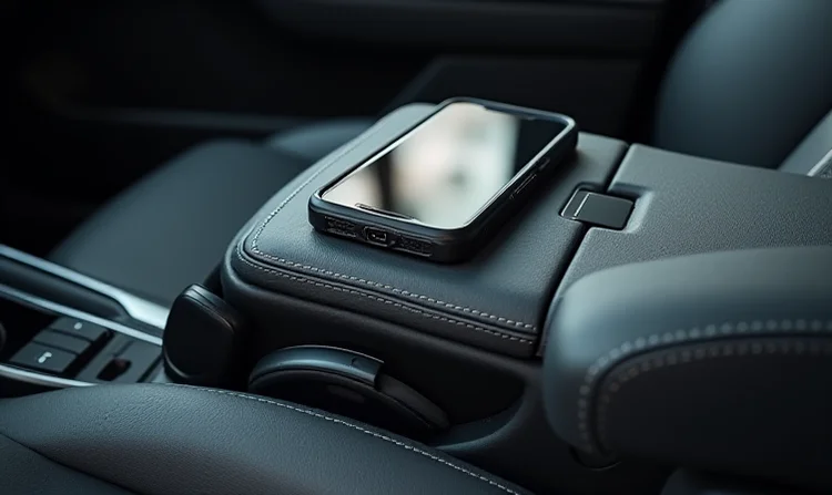 Mobile Charge 3.0 auf dem Beifahrersitz