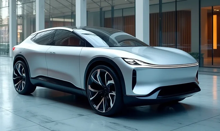 Modernes chinesisches Elektroauto