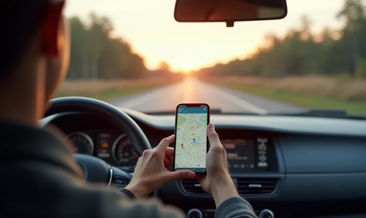 Navigator im Verkehr