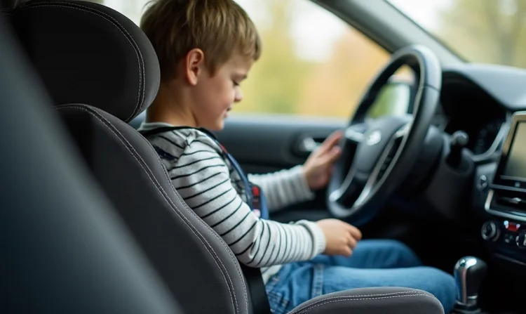 Überprüfung des Autositzes