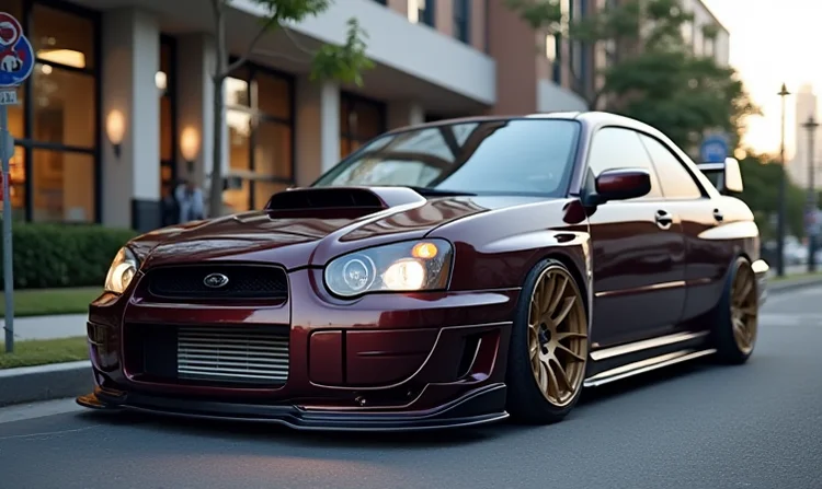 Modern Tuned Car