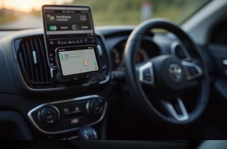 PowerDrive Pro Ladegerät im Auto